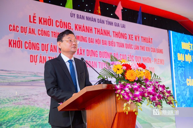 Khởi c&ocirc;ng tuyến cao tốc 43.700 tỷ, nối hai trung t&acirc;m kinh tế trọng điểm tại Gia Lai- Ảnh 3.