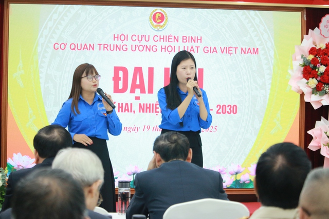 Đại hội Hội Cựu chiến binh cơ quan Trung ương Hội Luật gia Việt Nam lần thứ Hai, nhiệm kỳ 2025-2030- Ảnh 9.
