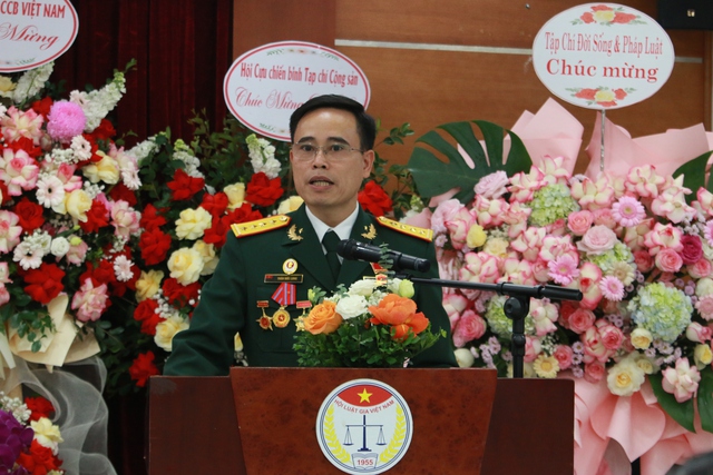 Đại hội Hội Cựu chiến binh cơ quan Trung ương Hội Luật gia Việt Nam lần thứ Hai, nhiệm kỳ 2025-2030- Ảnh 3.