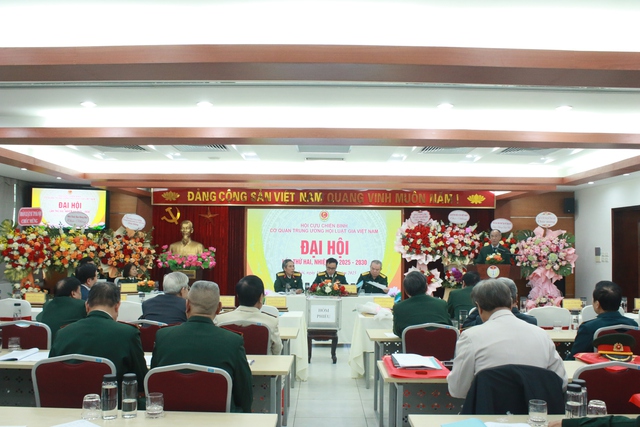 Đại hội Hội Cựu chiến binh cơ quan Trung ương Hội Luật gia Việt Nam lần thứ Hai, nhiệm kỳ 2025-2030- Ảnh 2.