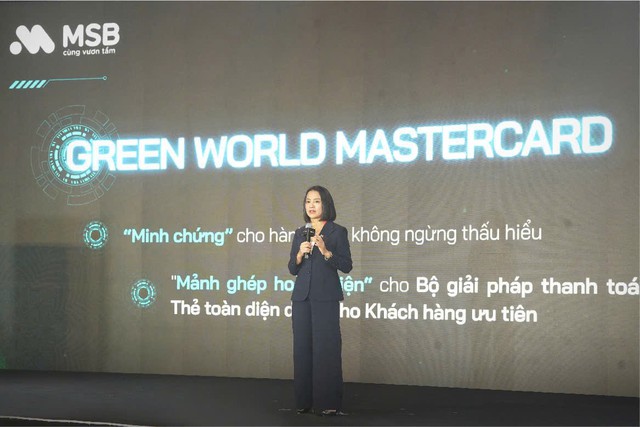 MSB Mastercard green world: Hành trình xanh cho những nhà lãnh đạo tiên phong - Ảnh 3.