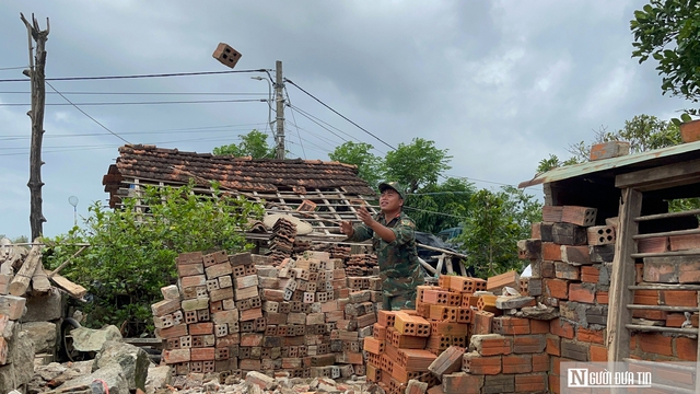 Ghi từ &ldquo;chiến dịch Quang Trung&rdquo; thần tốc x&acirc;y nh&agrave;, dựng niềm tin sau b&atilde;o lũ - Kỳ 1: X&acirc;y nh&agrave;, vẽ lại nụ cười nơi "rốn lũ"- Ảnh 3.