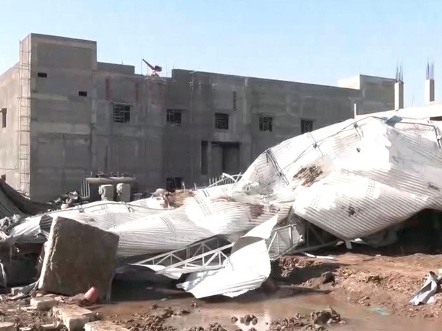 Sập bồn chứa nước, 6 c&ocirc;ng nh&acirc;n tử vong thương t&acirc;m - Ảnh 1.