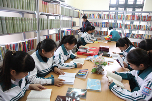 Hơn 1,4 triệu học sinh hưởng lợi từ chương tr&igrave;nh n&acirc;ng cao chất lượng thư viện - Ảnh 1.