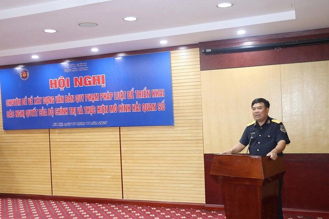 Hải quan chủ động x&acirc;y dựng, ho&agrave;n thiện thể chế ph&aacute;p luật đ&aacute;p ứng y&ecirc;u cầu t&igrave;nh h&igrave;nh mới - Ảnh 1.