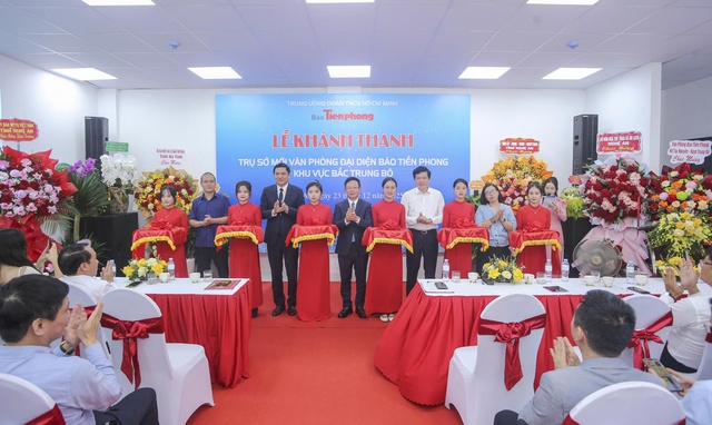 Kh&aacute;nh th&agrave;nh VPĐD khu vực Bắc Trung Bộ của b&aacute;o Tiền Phong - Ảnh 1.