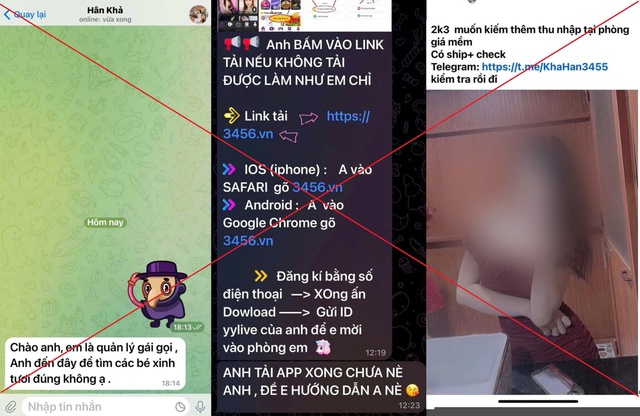 Cảnh b&aacute;o lừa đảo đằng sau dịch vụ &ldquo;mại d&acirc;m online&rdquo;- Ảnh 1.