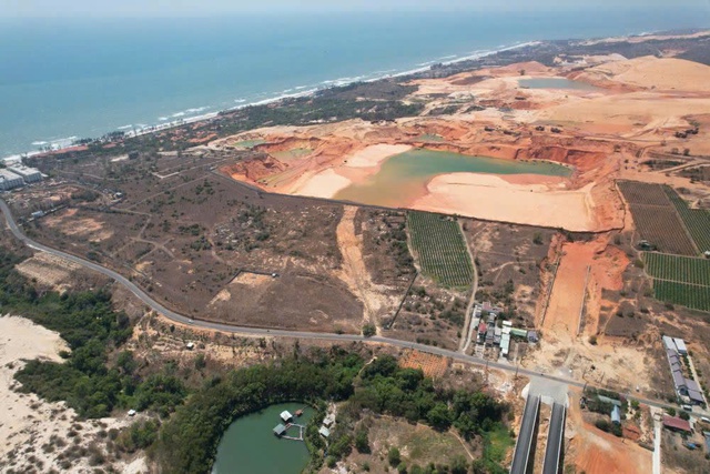 Đ&atilde; th&ocirc;ng xe gần 18km, tuyến ĐT.719B vẫn dang dở v&igrave; 3,88km qua mỏ titan- Ảnh 3.