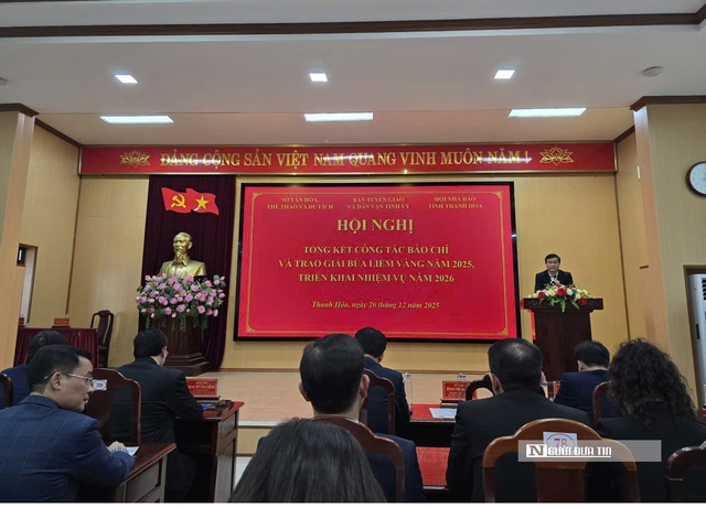 Báo chí đóng góp quan trọng vào thành tựu của tỉnh Thanh Hóa trong năm 2025- Ảnh 1. Báo chí đóng góp quan trọng vào thành tựu của tỉnh Thanh Hóa trong năm 2025- Ảnh 1.