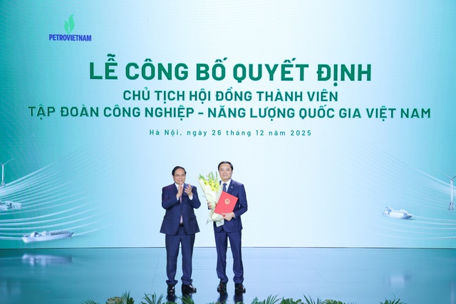 &Ocirc;ng L&ecirc; Ngọc Sơnđược bổ nhiệm l&agrave;m Chủ tịch Petrovietnam - Ảnh 1.