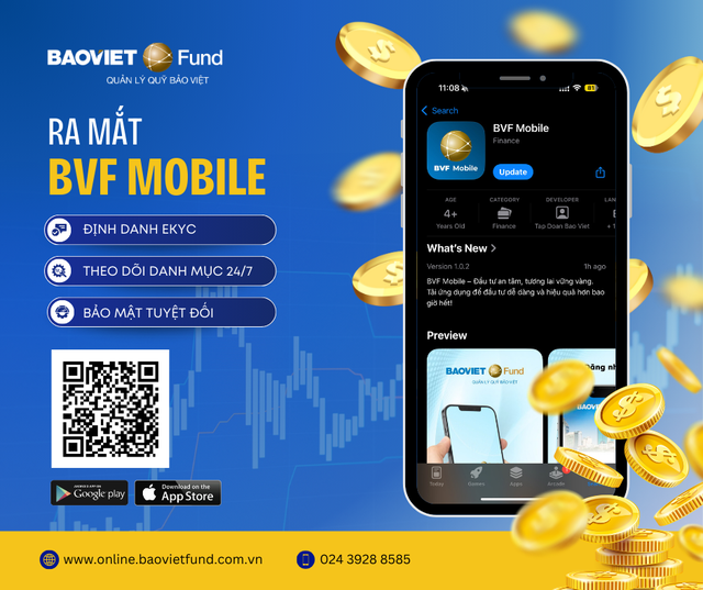 Baoviet Fund ra mắt ứng dụng BVF Mobile, ứng dụng đầu tư v&agrave; giao dịch chứng chỉ quỹ th&ocirc;ng minh - Ảnh 1.