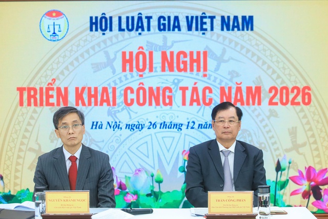 Nh&igrave;n lại một năm vượt kh&oacute;, ho&agrave;n th&agrave;nh nhiều nhiệm vụ trọng t&acirc;m của Hội Luật gia Việt Nam- Ảnh 1.