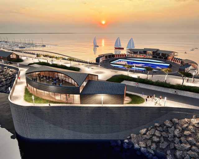 Khai th&aacute;c năng lượng thủy triều với c&ocirc;ng tr&igrave;nh tham vọng d&agrave;i 22,5 km - Ảnh 1.