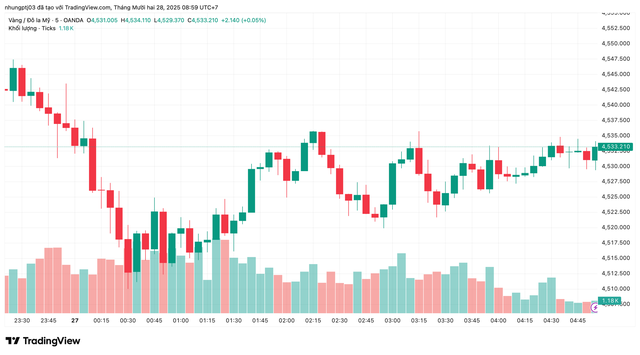 Gi&aacute; v&agrave;ng h&ocirc;m nay 28/12: V&agrave;ng nhẫn tăng 6 triệu đồng/lượng sau một tuần biến động- Ảnh 1.