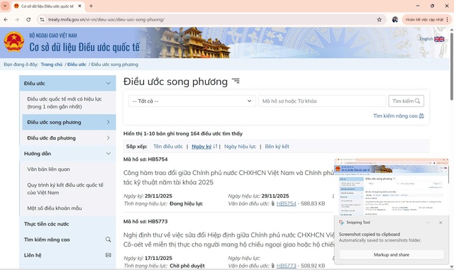 Khai trương Cơ sở dữ liệu quốc gia về điều ước quốc tế- Ảnh 2.