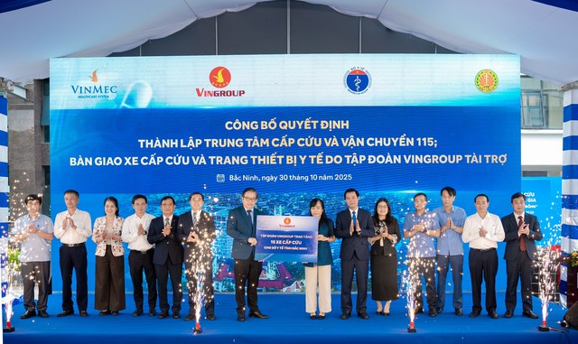 “Lời hứa 1.000 tỷ” từ Vingroup: 6 địa phương đã nhận tài trợ, đặt nền móng cho hệ thống “giữ sự sống từ phút đầu” - Ảnh 3.