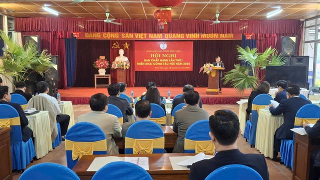 Hội Luật gia tỉnh Phú Thọ triển khai nhiệm vụ năm 2026- Ảnh 1. Hội Luật gia tỉnh Phú Thọ triển khai nhiệm vụ năm 2026- Ảnh 1.