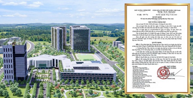 Chính thức thành lập Trường Đại học Tâm Anh, đào tạo y khoa chuyên sâu chuẩn quốc tế - Ảnh 1.