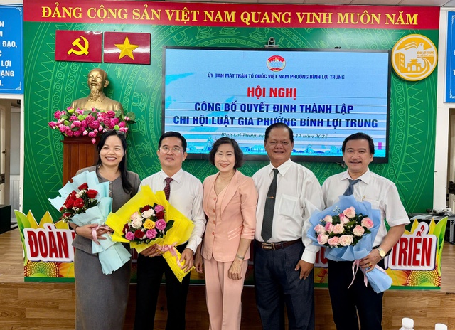 Đẩy mạnh thành lập Chi hội Luật gia cấp xã: Bước đột phát trong công tác Hội tại Tp.Hồ Chí Minh- Ảnh 2. Đẩy mạnh thành lập Chi hội Luật gia cấp xã: Bước đột phát trong công tác Hội tại Tp.Hồ Chí Minh- Ảnh 2.