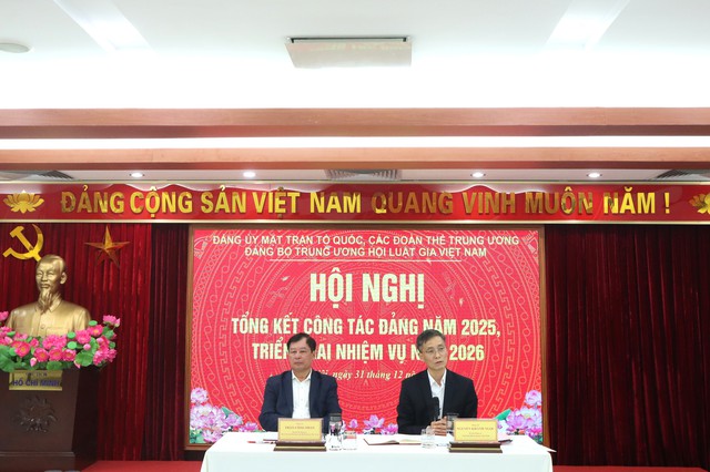 Đảng bộ Hội Luật gia Việt Nam tổ chức hội nghị tổng kết công tác Đảng - Ảnh 1.