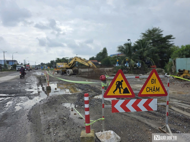 Cận cảnh đường gần 1.000 tỷ đồng thi công ì ạch, Đà Nẵng lý giải nguyên nhân- Ảnh 1.