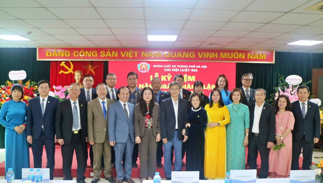 Chi hội Luật gia Đoàn Luật sư Hà Nội kỷ niệm 30 năm xây dựng và trưởng thành - Ảnh 8.