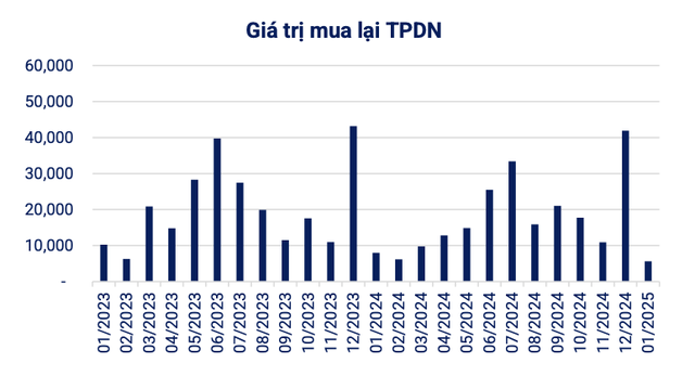 Không có doanh nghiệp nào chậm trả trái phiếu trong tháng 1/2025- Ảnh 1.