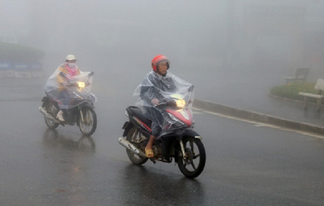 Miền Bắc chuẩn bị đón dồn dập không khí lạnh "lạ thường", mưa rả rích cả tuần- Ảnh 1.