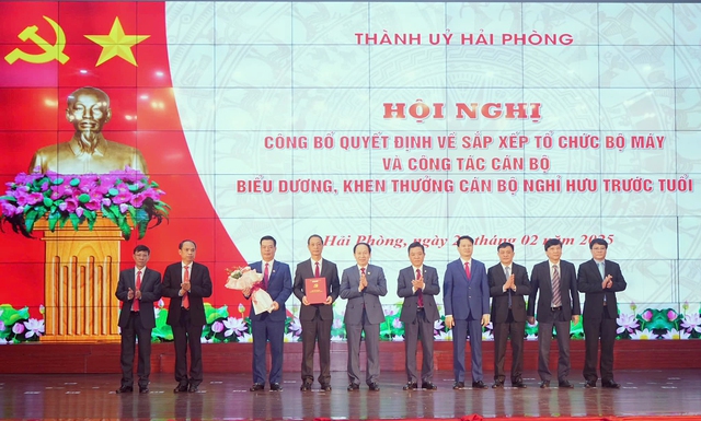 Hải Phòng bổ nhiệm lãnh đạo các sở sau khi hợp nhất- Ảnh 1.