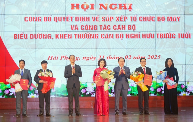 Hải Phòng bổ nhiệm lãnh đạo các sở sau khi hợp nhất- Ảnh 2.