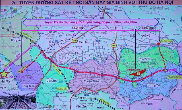 Trong 2 năm phải hoàn thành đường kết nối sân bay Gia Bình với Hà Nội - Ảnh 2.