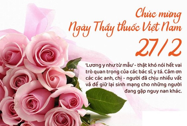 Những lời chúc ngày Thầy thuốc Việt Nam 27/2 hay và ý nghĩa- Ảnh 1.