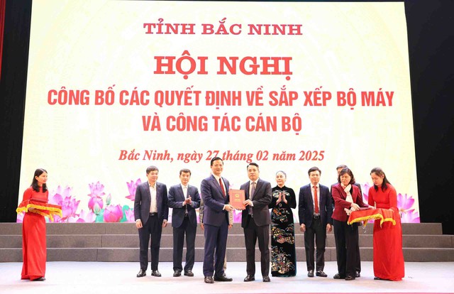 Bắc Ninh bổ nhiệm nhiều lãnh đạo sở, ngành sau sắp xếp- Ảnh 1.