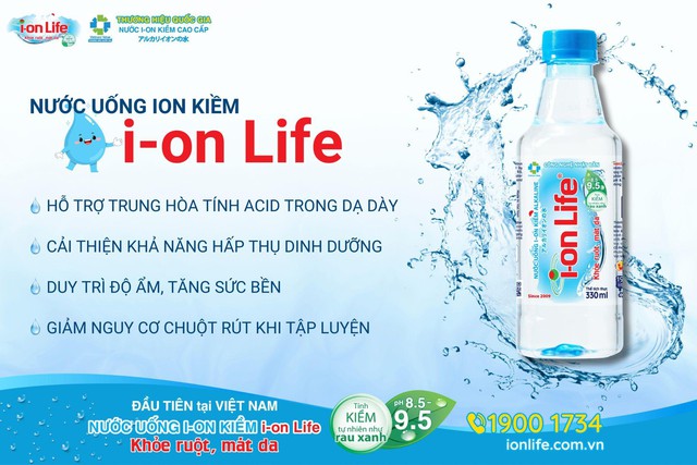 Nước uống ion kiềm đóng chai i-on Life: Sự lựa chọn tiện lợi cho cuộc sống hiện đại- Ảnh 2.