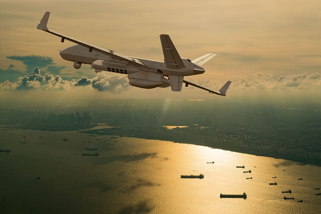 Săn tàu ngầm từ trên không: Sát thủ diệt tàu ngầm MQ-9B SeaGuardian- Ảnh 3.