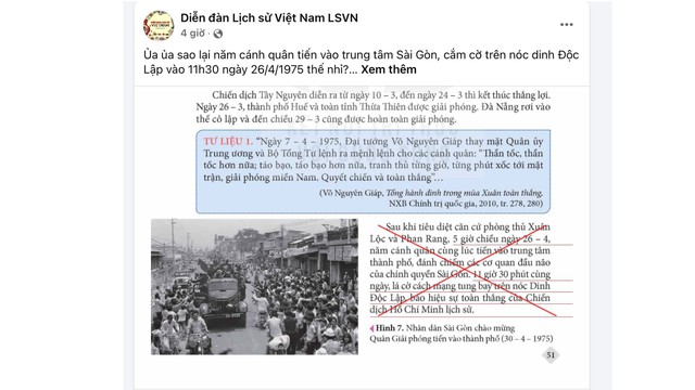 Cảnh giác với hành vi xuyên tạc lịch sử trong sách giáo khoa- Ảnh 1.