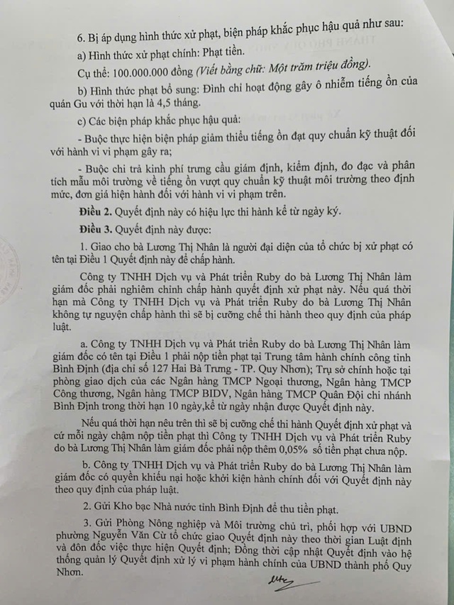 Vụ nhà hàng “tra tấn" người dân bằng tiếng ồn: Xử phạt 100 triệu đồng, giám sát chặt hoạt động- Ảnh 2.