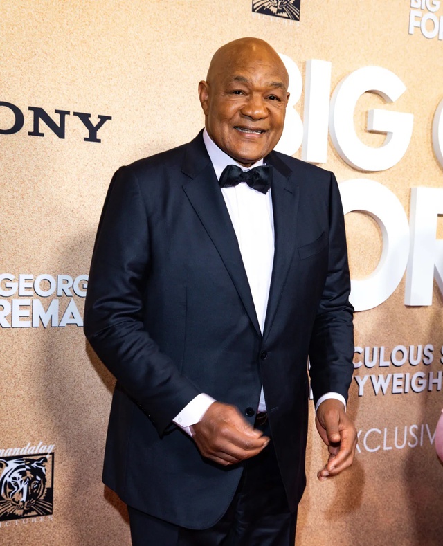 George Foreman đã qua đời ở tuổi 76. (Ảnh: Rex)