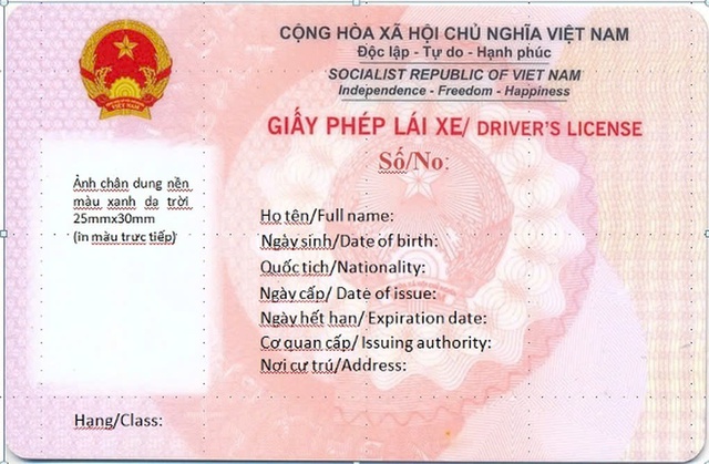 "Diện mạo" giấy phép lái xe mới do Bộ Công an cấp- Ảnh 1.