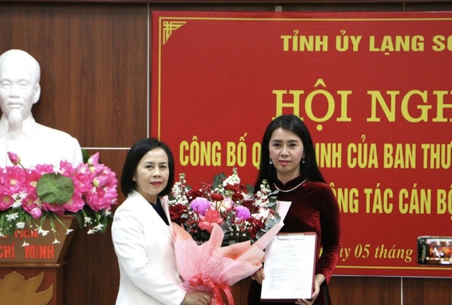 Lạng Sơn có tân Bí thư Thành ủy và Trưởng Ban Nội chính Tỉnh ủy- Ảnh 2.