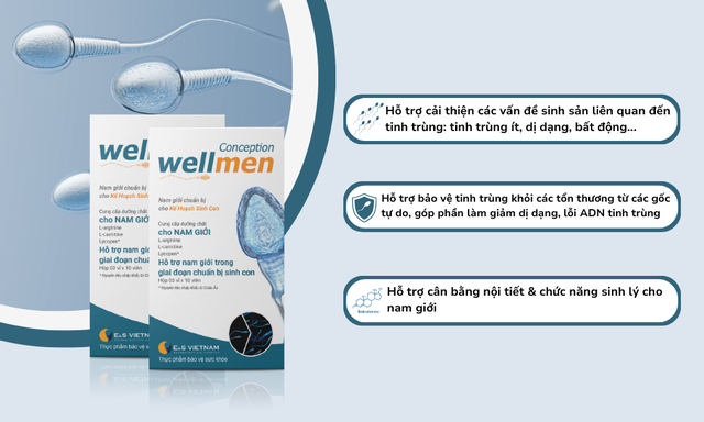 Wellmen Conception - giải pháp nâng cao sức khỏe sinh sản nam giới tự nhiên và hiệu quả- Ảnh 1.