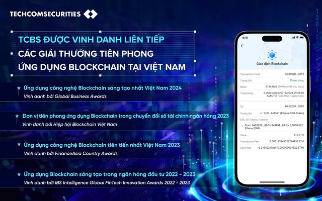 TCBS thiết lập tiêu chuẩn mới trong quản lý giao dịch trái phiếu với Blockchain- Ảnh 4.