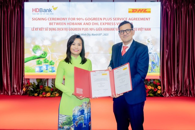 HDBank nâng hạng Go Green Plus 90% cho dịch vụ vận chuyển chứng từ quốc tế, đáp ứng mục tiêu phát triển bền vững- Ảnh 2.