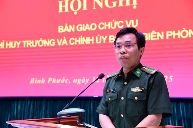 Thay đổi nhân sự chủ chốt tại Bộ đội Biên phòng tỉnh Bình Phước- Ảnh 1. Thay đổi nhân sự chủ chốt tại Bộ đội Biên phòng tỉnh Bình Phước- Ảnh 1.