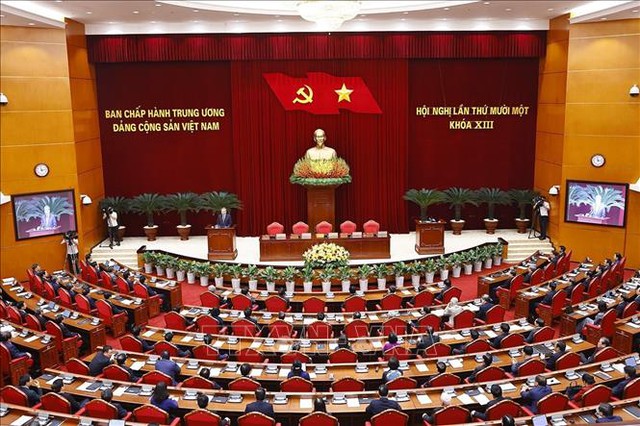 Thông báo Hội nghị lần thứ 11 Ban Chấp hành Trung ương Đảng khóa XIII- Ảnh 1. Thông báo Hội nghị lần thứ 11 Ban Chấp hành Trung ương Đảng khóa XIII- Ảnh 1.