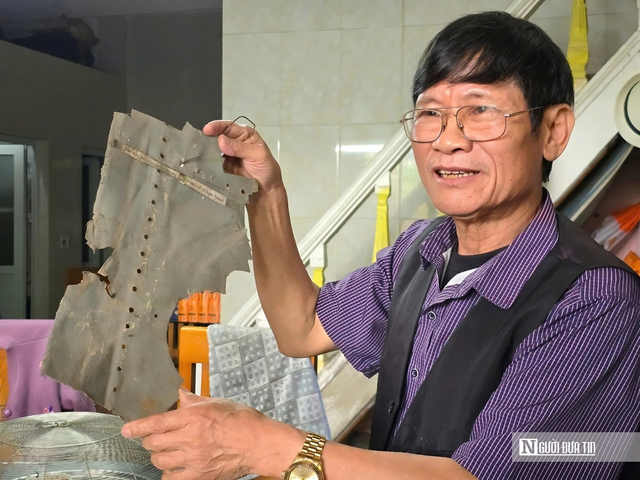 Cận cảnh những kỷ vật chiến tranh của người đàn ông Nghệ An- Ảnh 3. Cận cảnh những kỷ vật chiến tranh của người đàn ông Nghệ An- Ảnh 3.