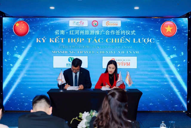 Bevivu ký kết hợp tác chiến lược với đối tác Trung Quốc, mở rộng tuyến điểm du lịch Châu Hồng Hà Trung Quốc- Ảnh 2.