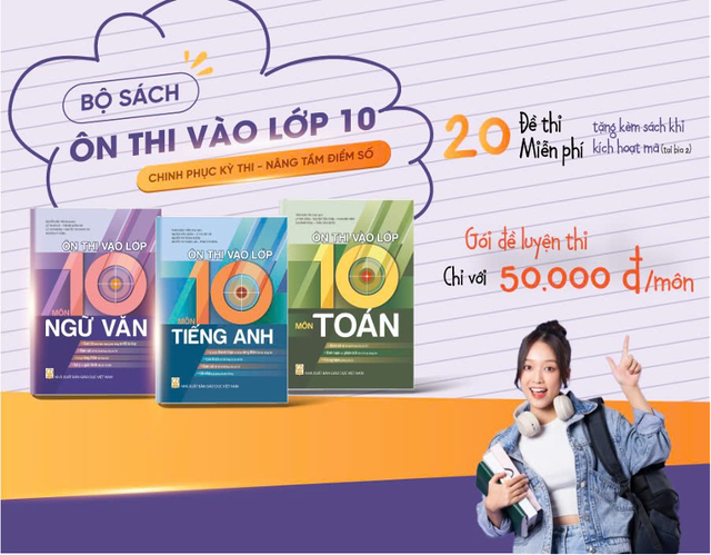 Chinh phục kỳ thi vào lớp 10 theo chương trình mới
- Ảnh 2. Chinh phục kỳ thi vào lớp 10 theo chương trình mới
- Ảnh 2.