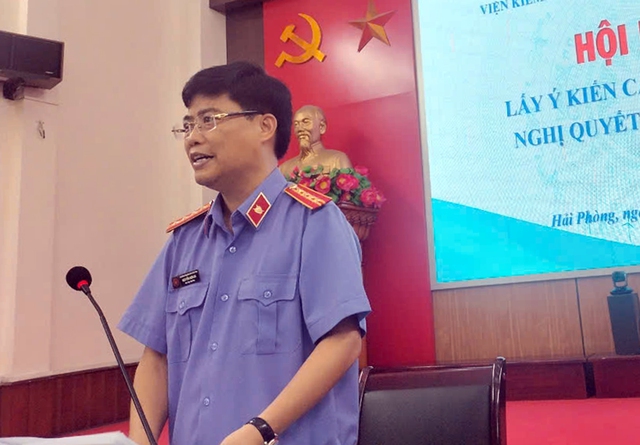 Chi hội Luật gia VKSND Tp.Hải Phòng lấy ý kiến về việc sửa đổi Hiến pháp- Ảnh 2.