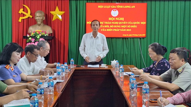 Hội Luật gia tỉnh Long An đề xuất giữ quyền chất vấn với Chánh án, Viện trưởng VKS- Ảnh 2.